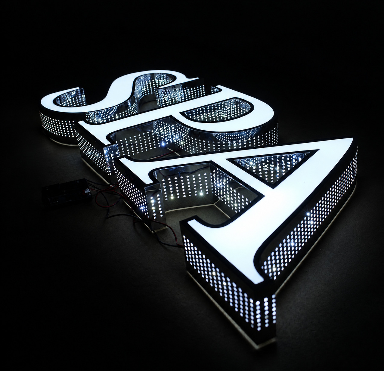 3D Signage Installation